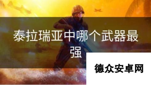 泰拉瑞亚中哪个武器最强